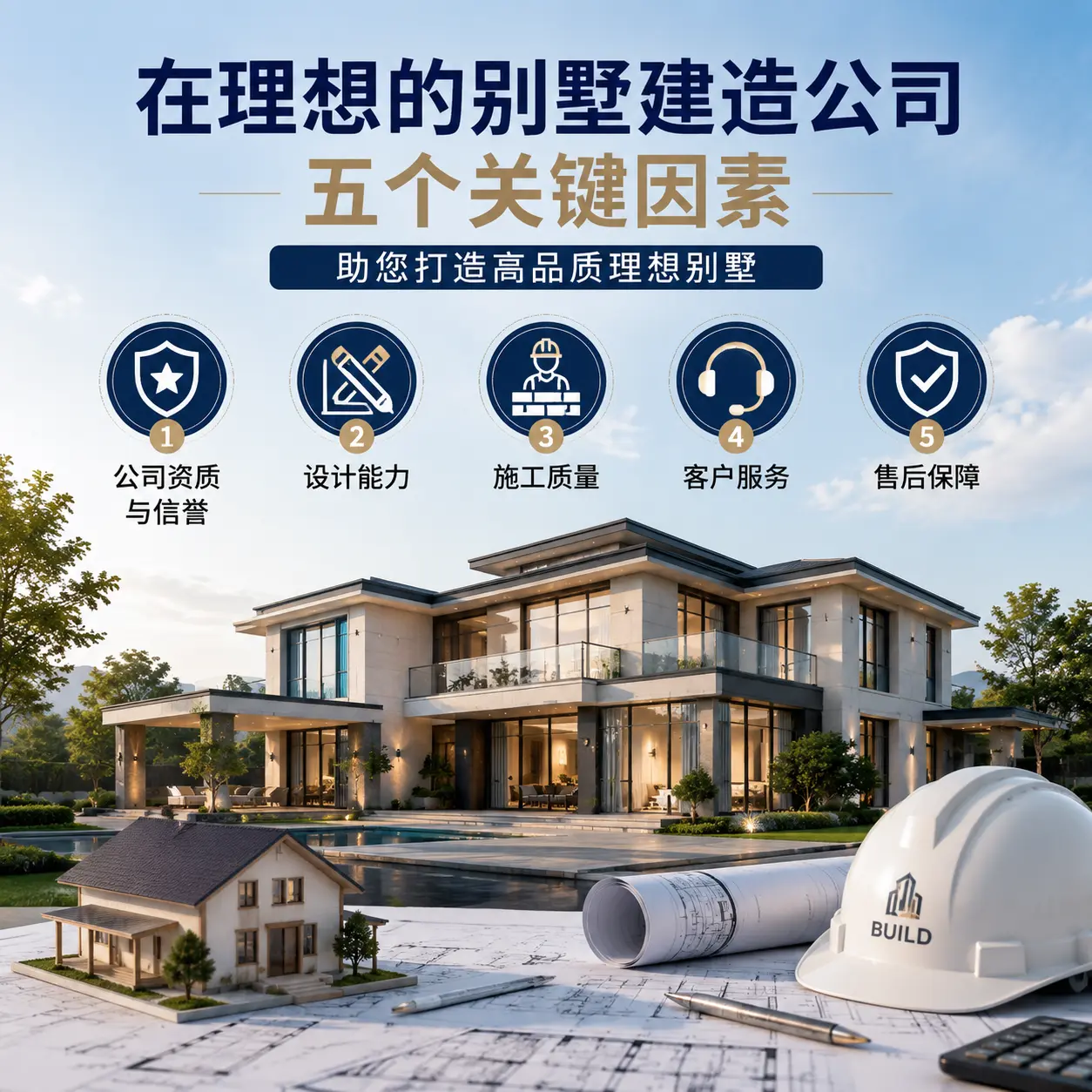 在 赤水 找到理想别墅建造公司的五个关键因素