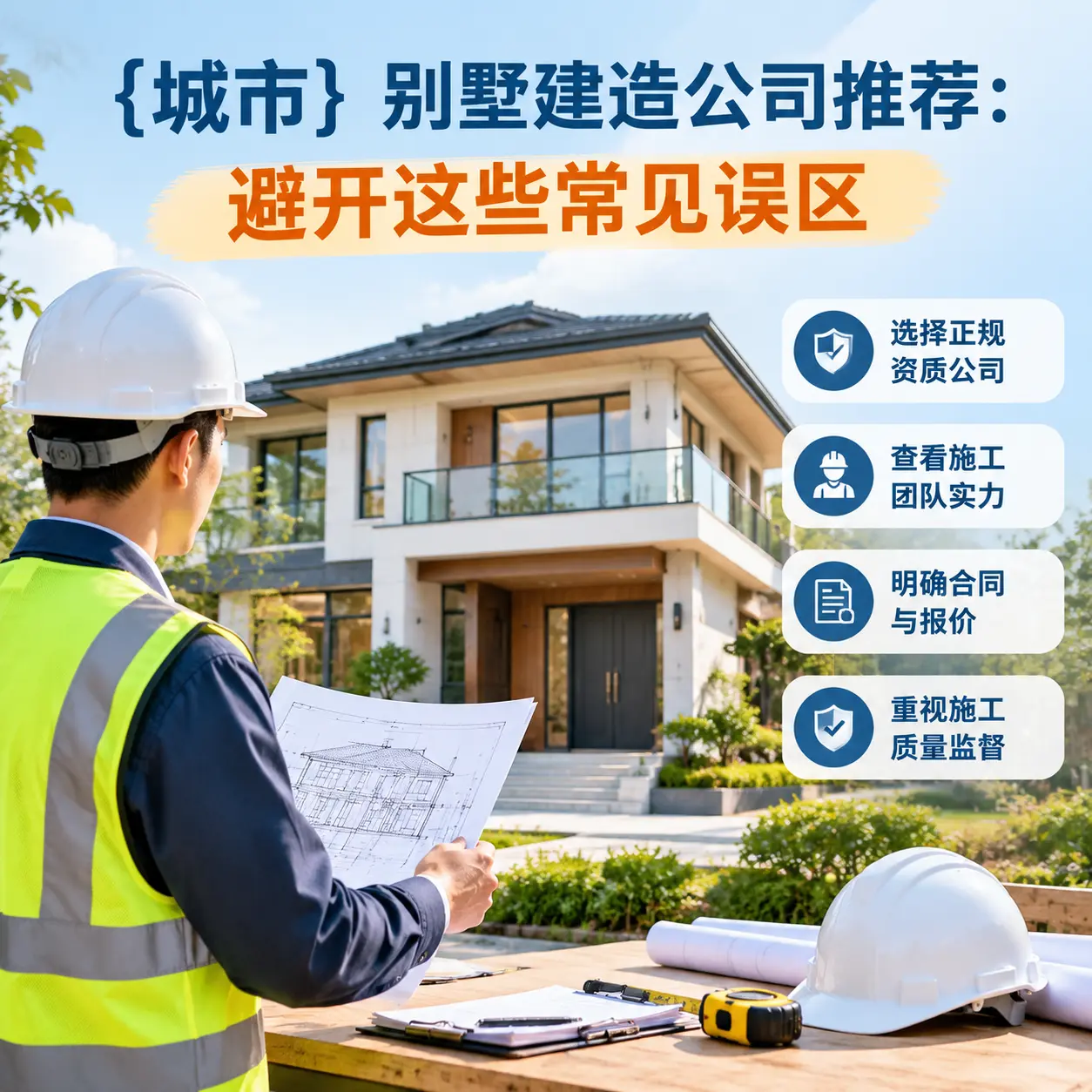 赤水 别墅建造公司推荐：避开这些常见误区