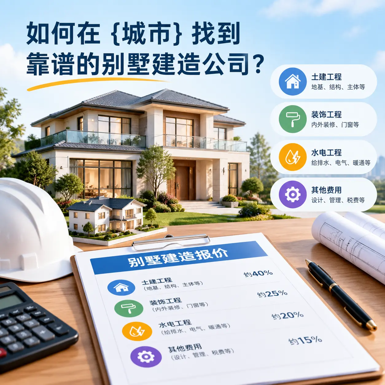 如何在 赤水 找到靠谱的别墅建造公司?