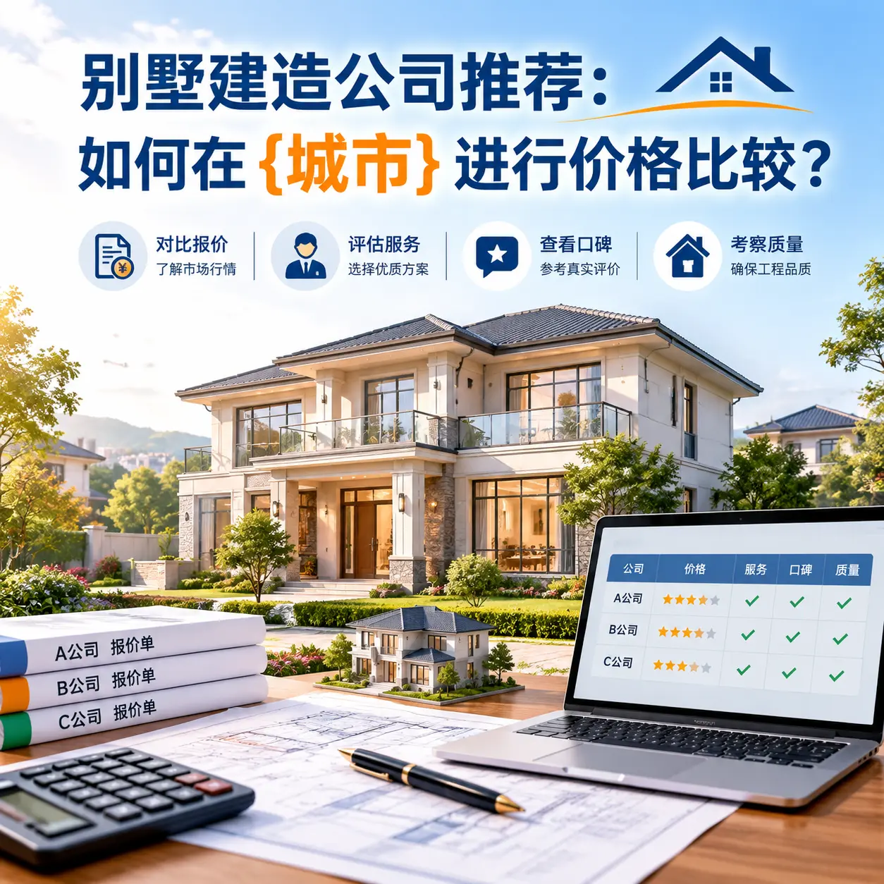 别墅建造公司推荐:如何在 赤水 进行价格比较?