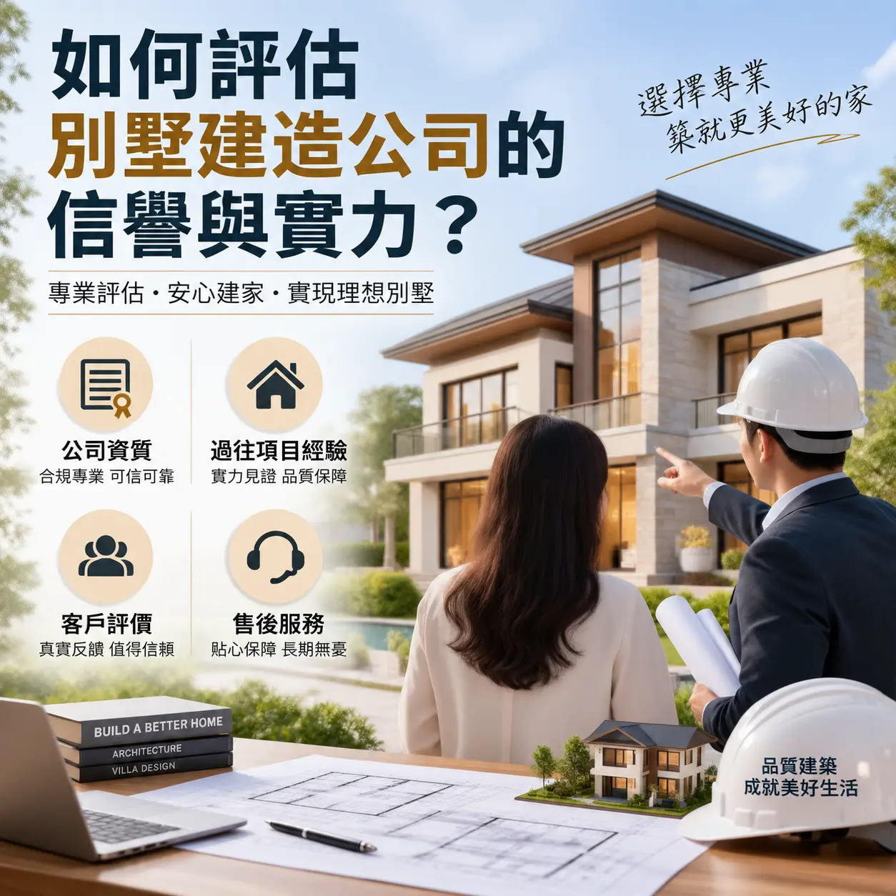 如何评估 赤水 别墅建造公司的信誉与实力？