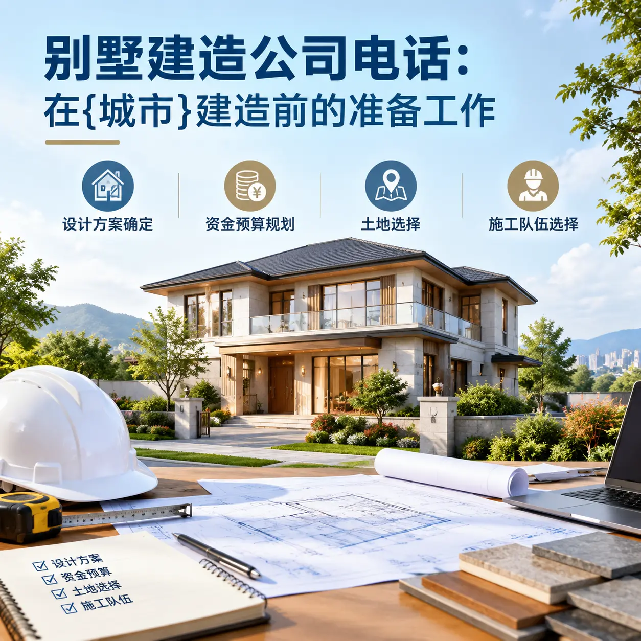 别墅建造公司电话：在赤水建造前的准备工作