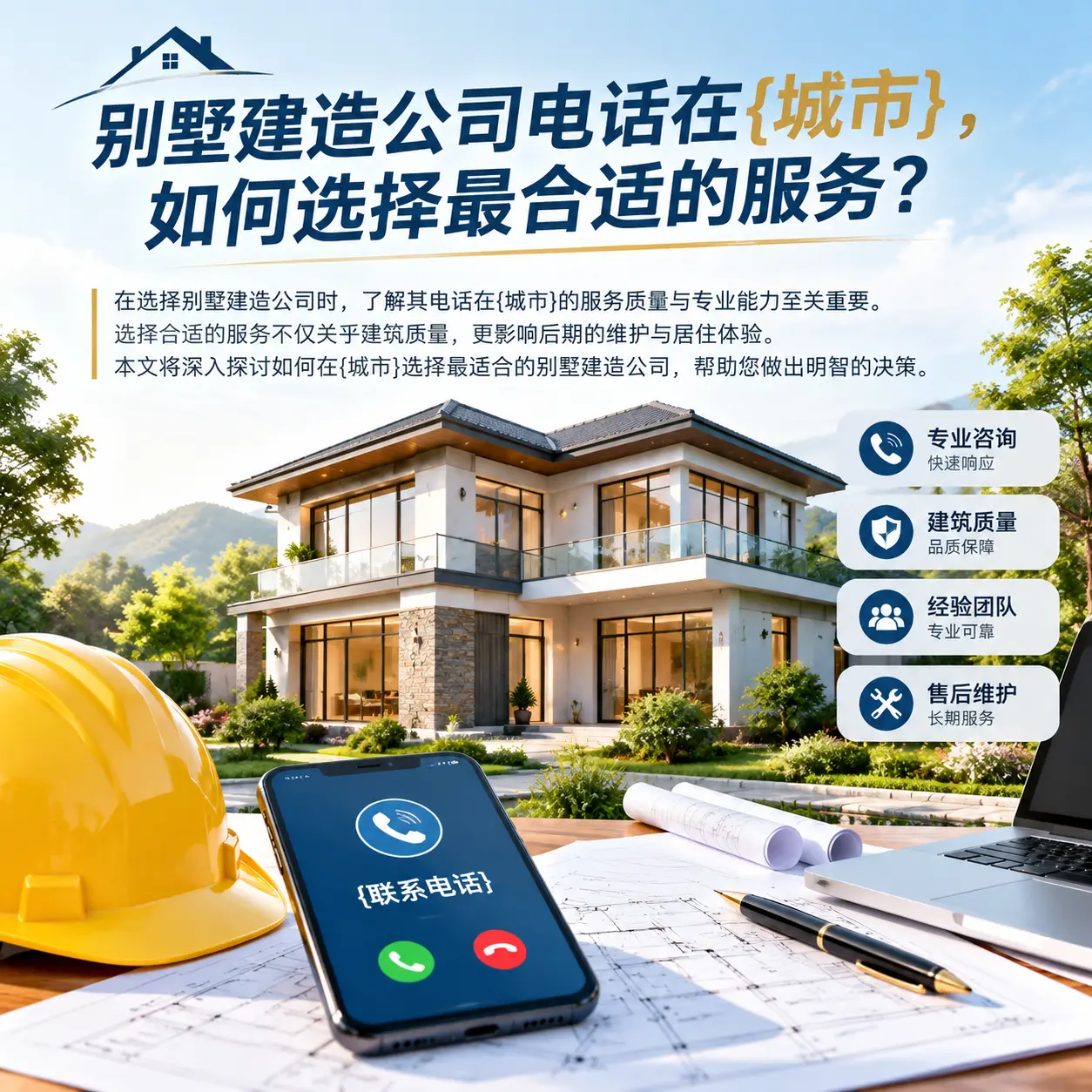 别墅建造公司电话在赤水,如何选择最合适的服务?