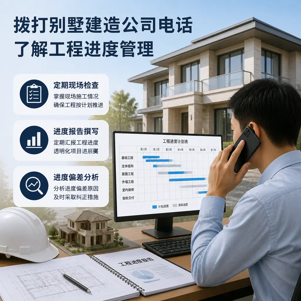 拨打赤水别墅建造公司电话，了解工程进度管理