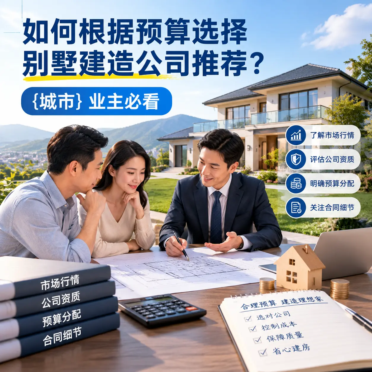 如何根据预算选择别墅建造公司推荐？ 赤水 业主必看