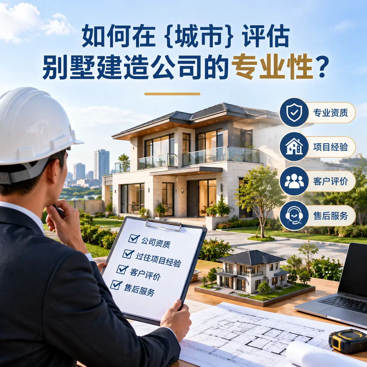 如何在 赤水 评估别墅建造公司的专业性？